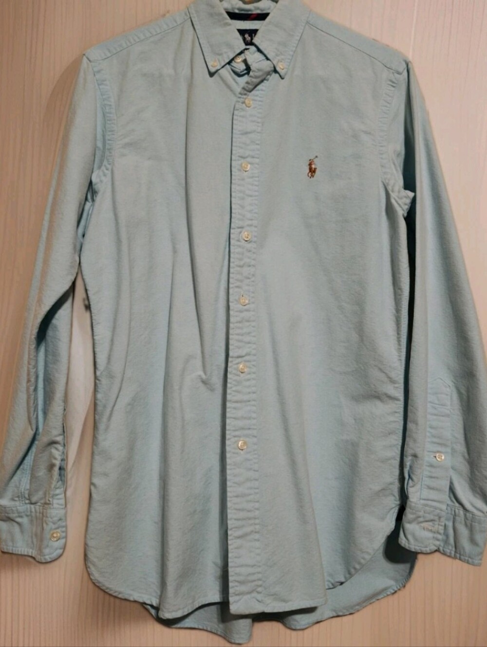 Polo by Ralph Lauren Men’s Light Blue Button-Down Oxford Shirt Sz Small